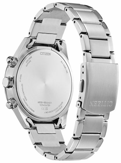 Citizen Sport Luxury Light Blue Dial Stainless Steel Bracelet AT8260-51M