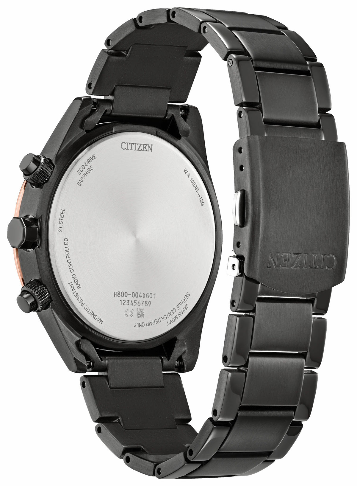 Citizen Sport Luxury Blue Dial Stainless Steel Bracelet AT8265-57L