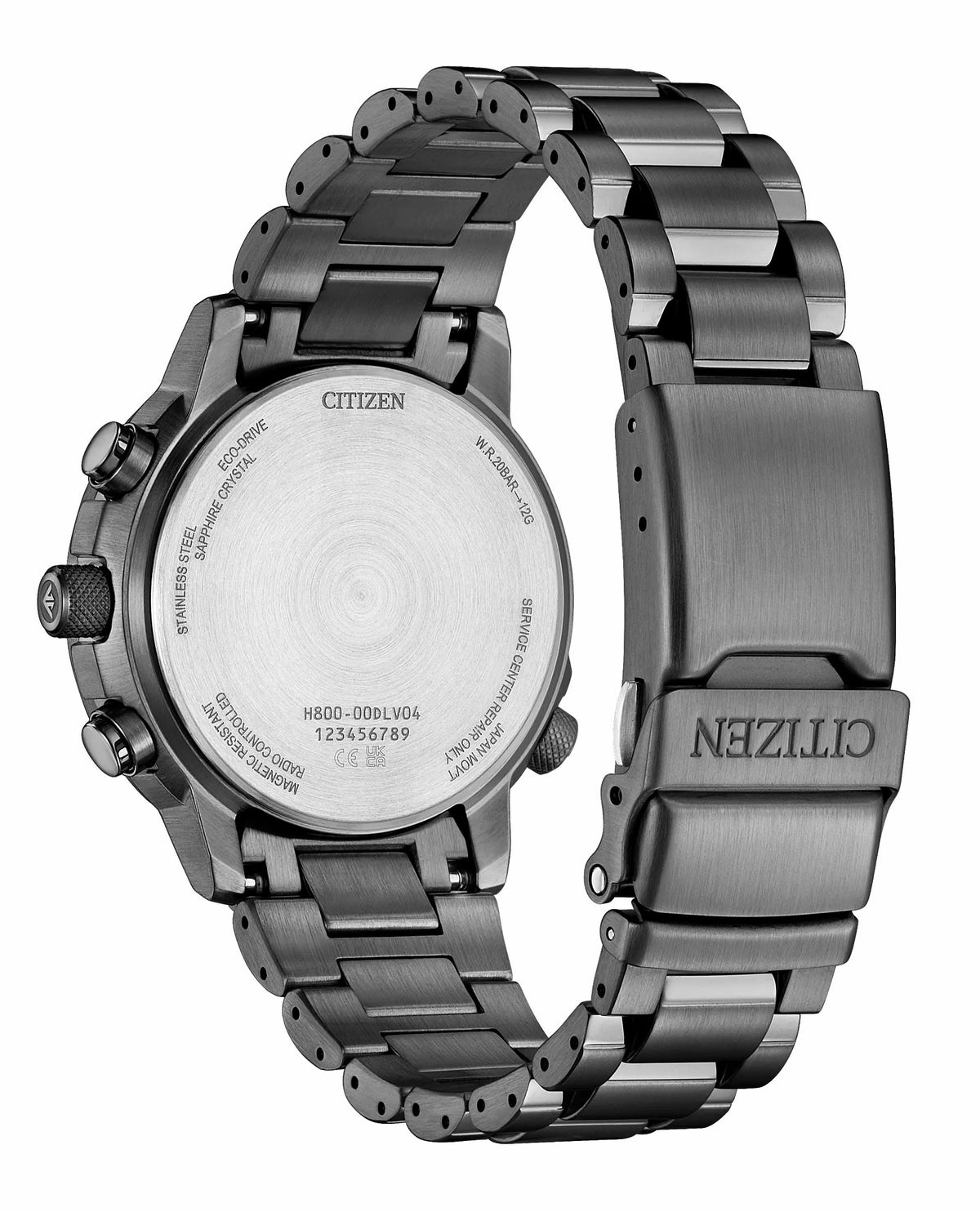 Citizen Promaster Navihawk A-T Silver-Tone Dial Stainless Steel Bracelet AT8304-57A