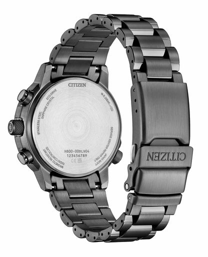 Citizen Promaster Navihawk A-T Silver-Tone Dial Stainless Steel Bracelet AT8304-57A