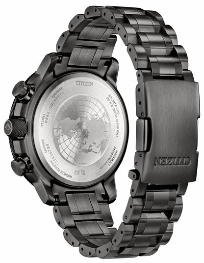 Citizen Promaster Geo Trekker Black Dial Stainless Steel Bracelet BY3005-56G