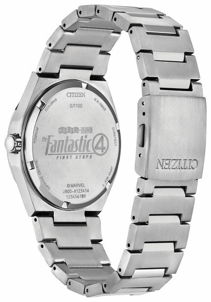 Citizen The Fantastic 4: First Steps Blue Dial Super Titanium Bracelet AW0131-66W