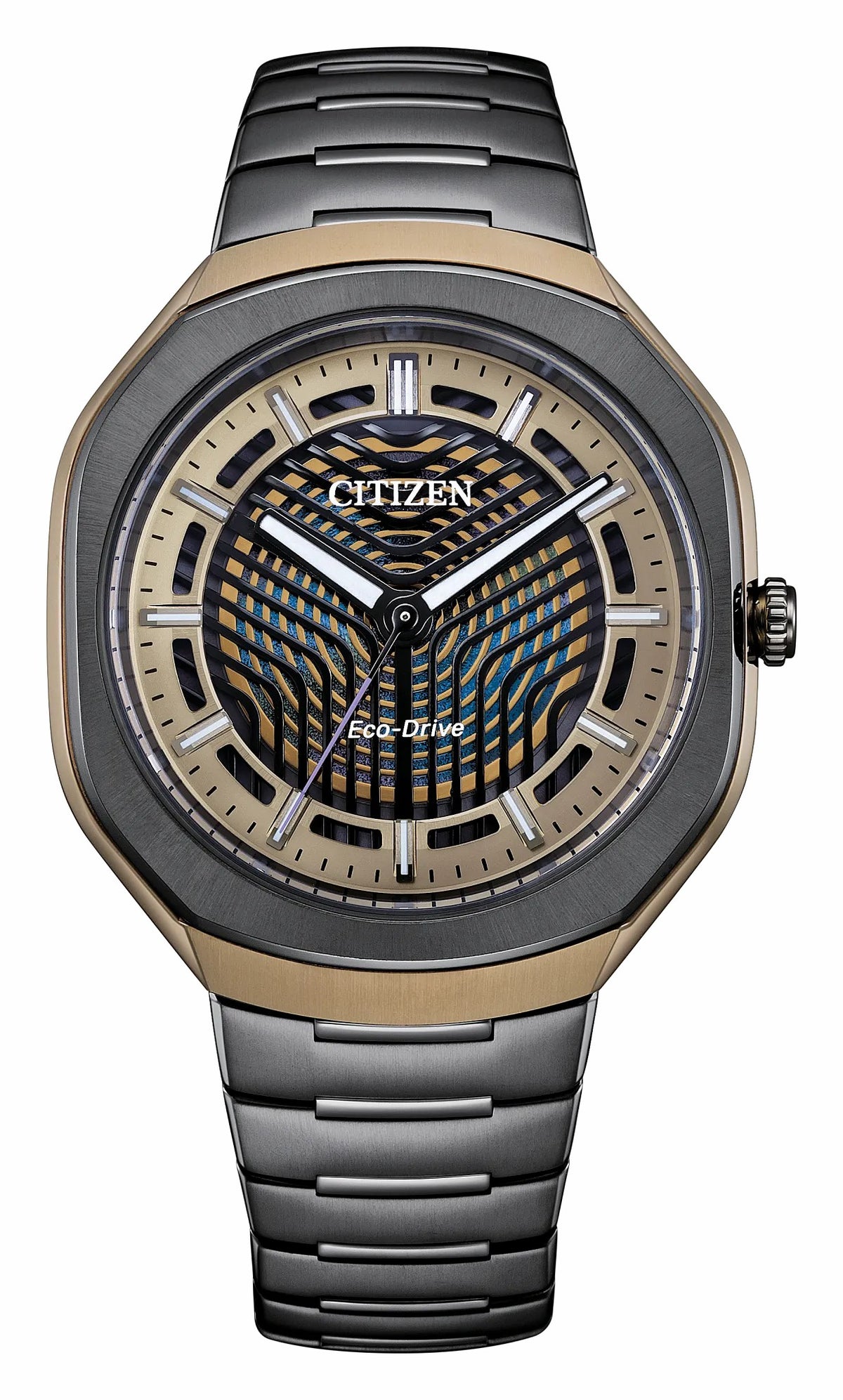Citizen Eco-Drive PHOTON Black Dial Super Titanium with DLC Coating Bracelet BJ6569-59X