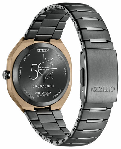 Citizen Eco-Drive PHOTON Black Dial Super Titanium with DLC Coating Bracelet BJ6569-59X