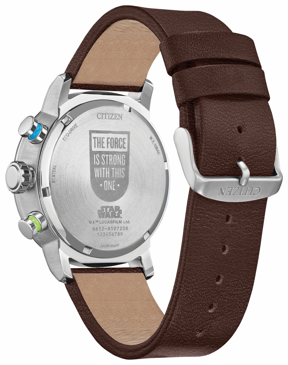 Citizen Luke Skywalker Blue Dial Leather Strap CA0768-07W
