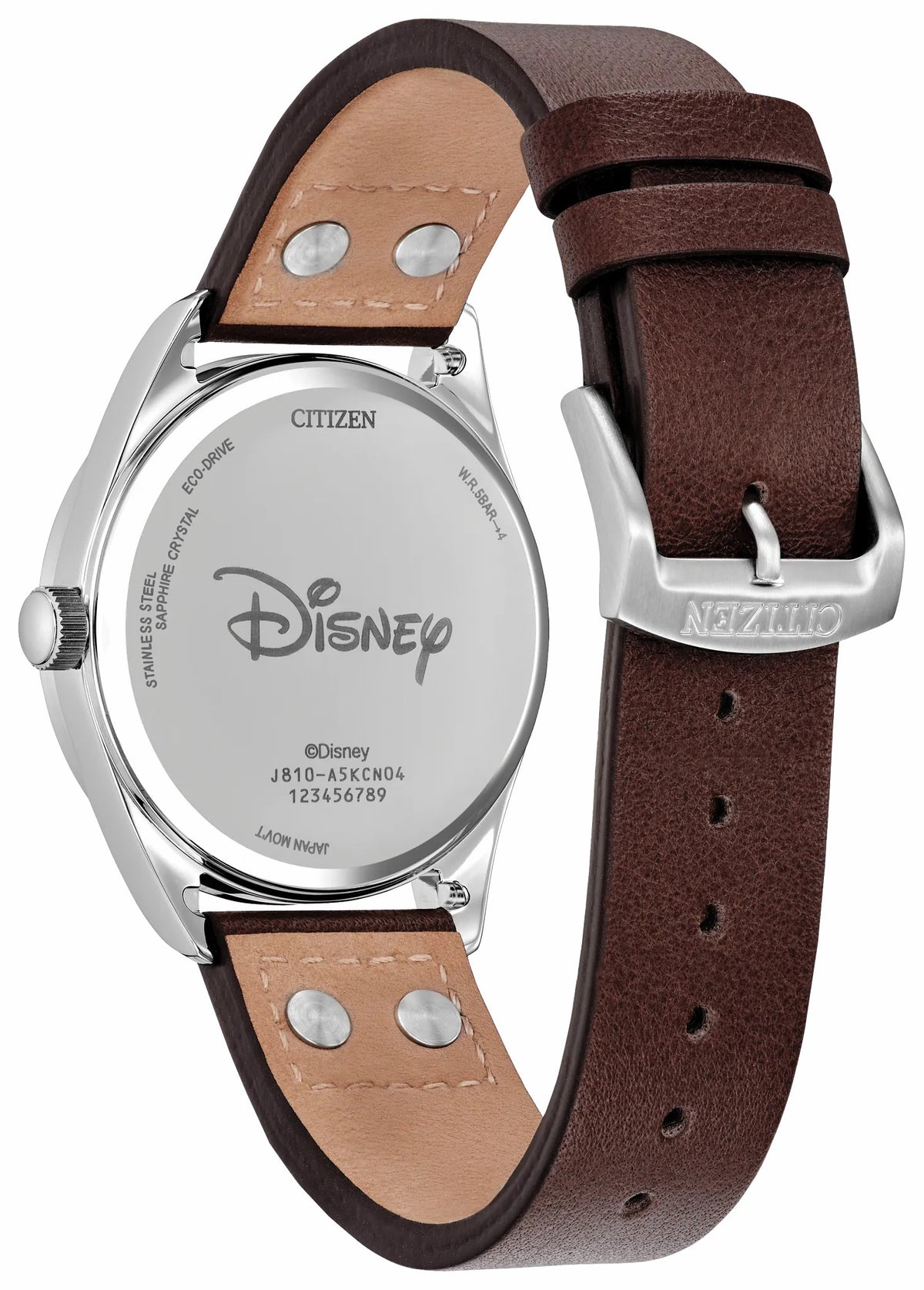 Citizen Fix-It Goofy White Dial Leather Strap AW1698-08W