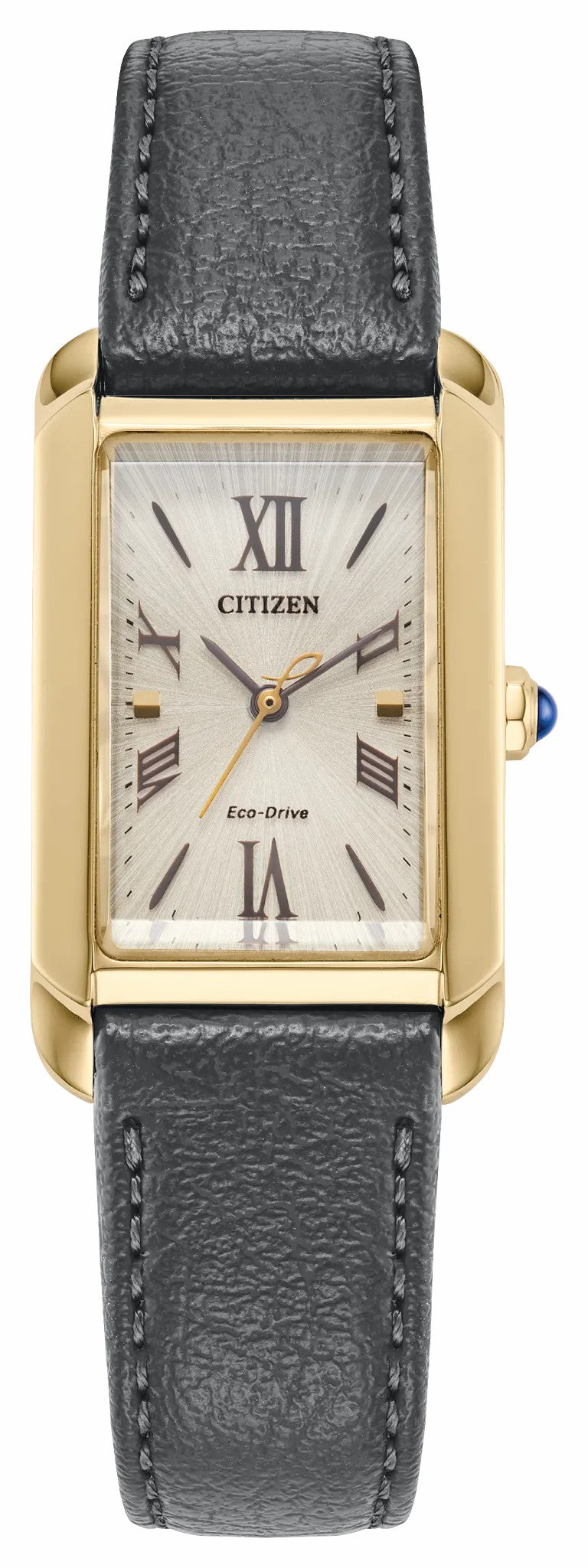 Citizen Citizen L Bianca Gold-Tone Dial Apple Leather Strap EW5622-09P