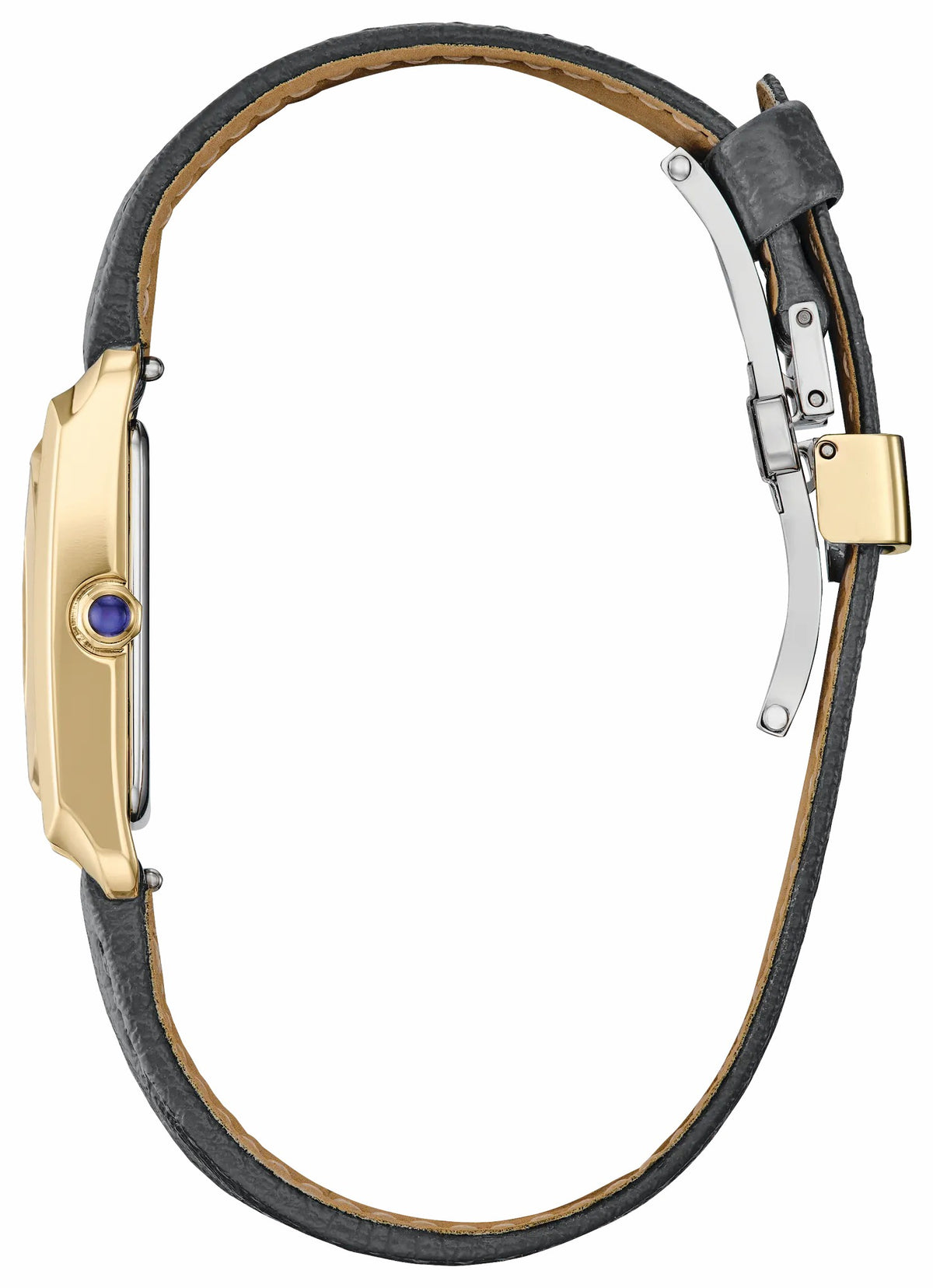 Citizen Citizen L Bianca Gold-Tone Dial Apple Leather Strap EW5622-09P