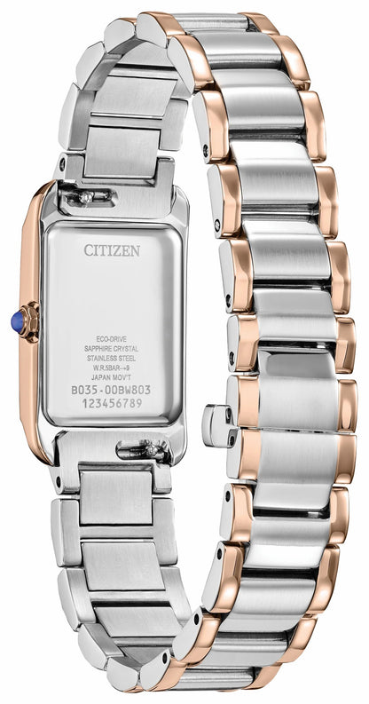 Citizen Citizen L Bianca White Dial Stainless Steel Bracelet EW5624-54Y