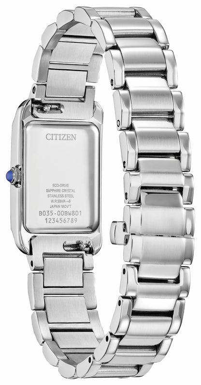 Citizen Citizen L Bianca White Dial Stainless Steel Bracelet EW5620-55A