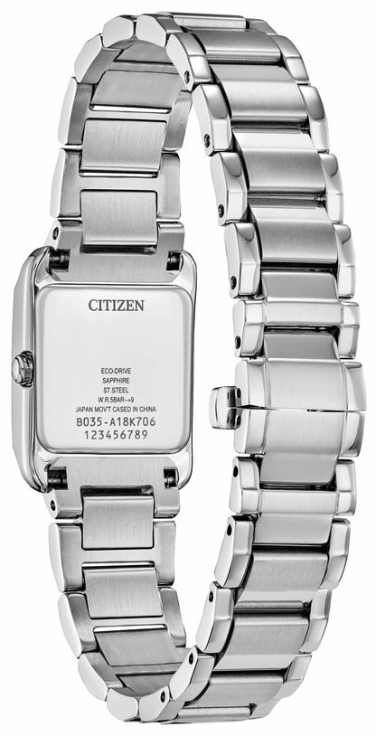 Citizen Citizen L Bianca White Dial Stainless Steel Bracelet EW5600-52D
