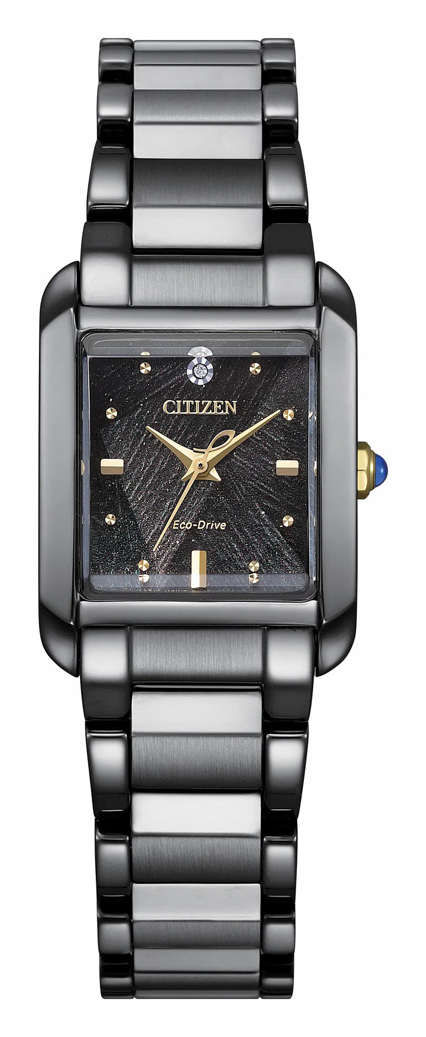Citizen Citizen L Bianca LIGHT in BLACK Black Dial Stainless Steel Bracelet EW5636-55E