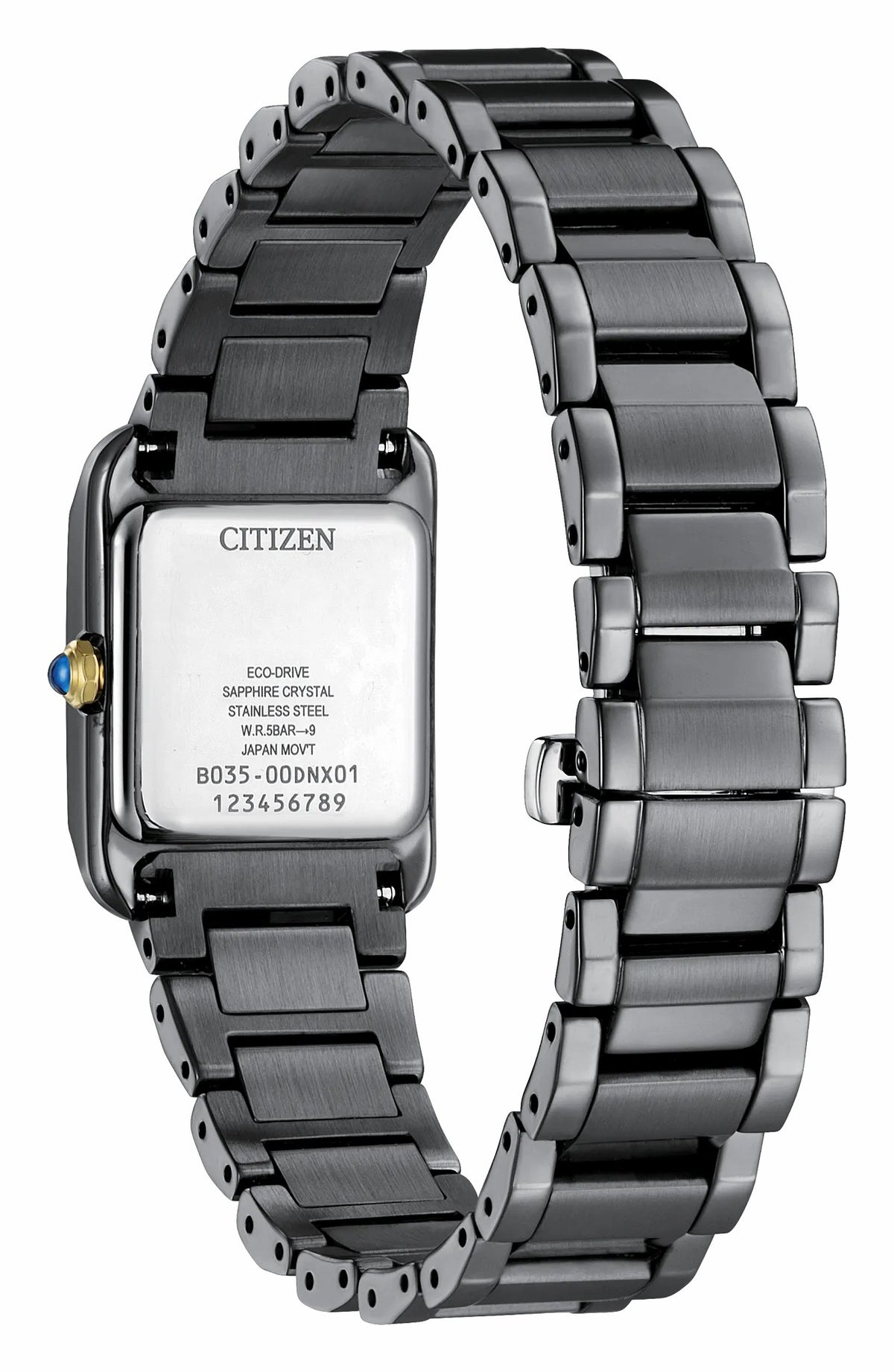 Citizen Citizen L Bianca LIGHT in BLACK Black Dial Stainless Steel Bracelet EW5636-55E
