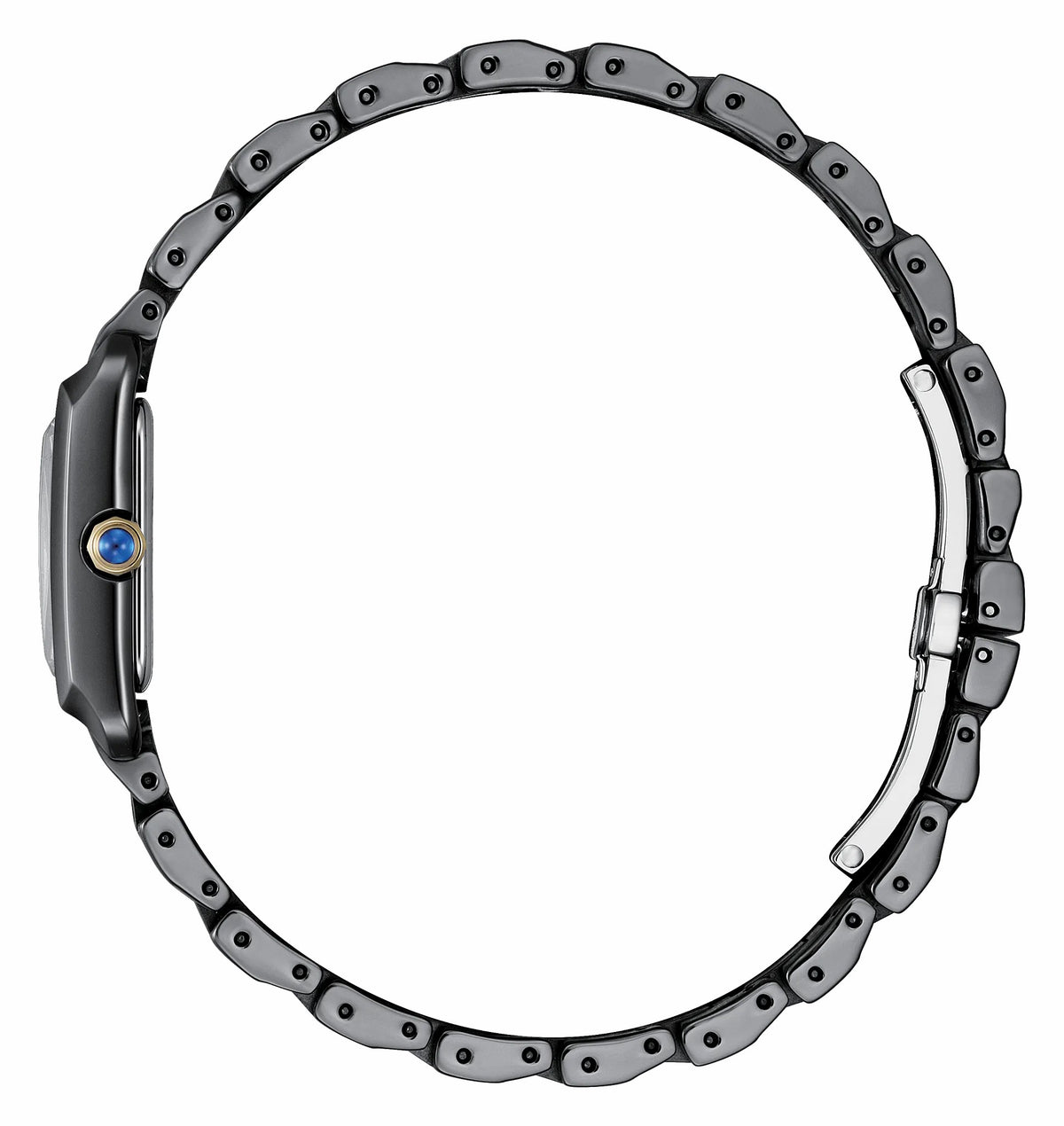 Citizen Citizen L Bianca LIGHT in BLACK Black Dial Stainless Steel Bracelet EW5636-55E