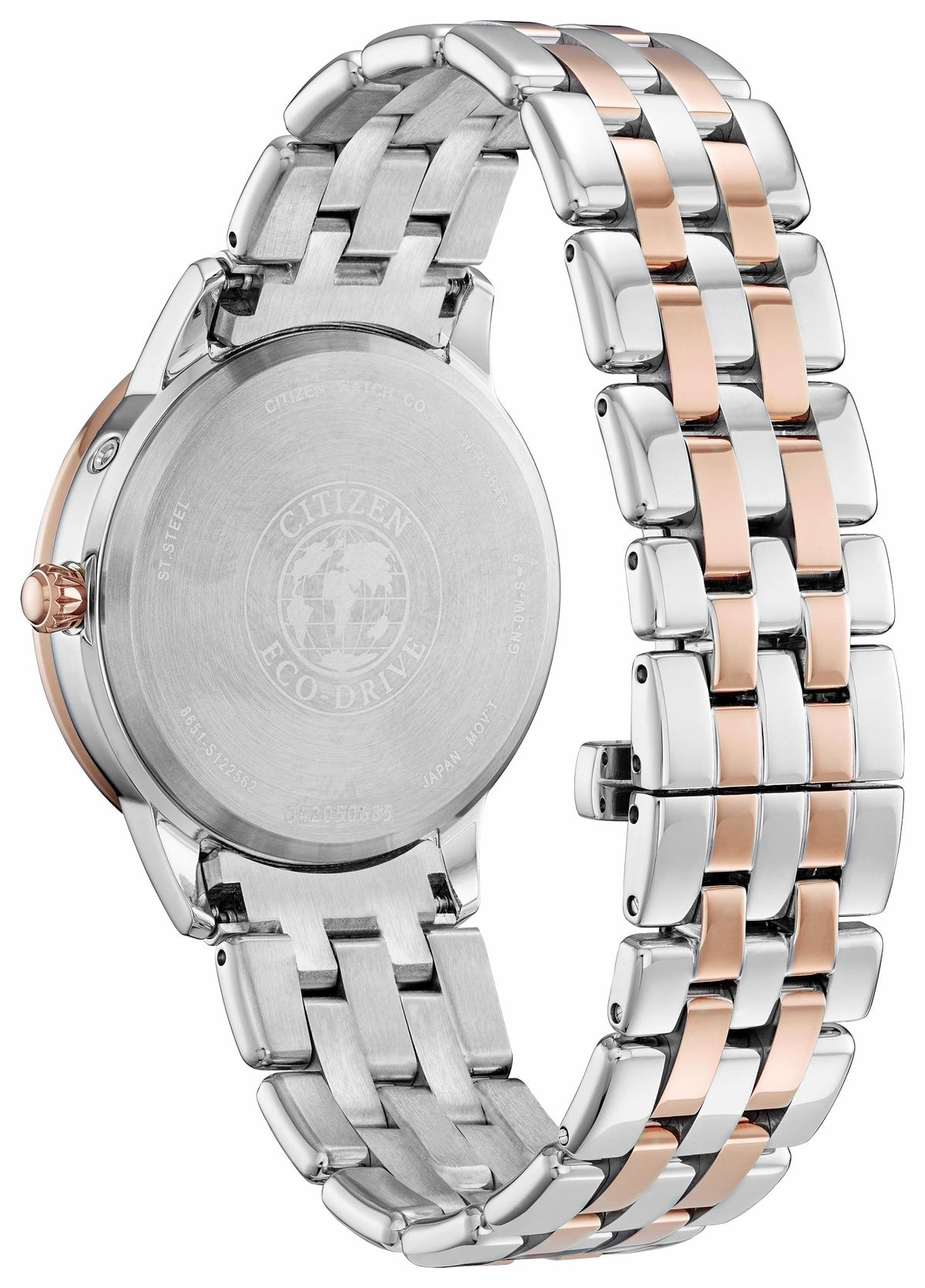 Citizen Calendrier White Dial Stainless Steel Bracelet FD0006-56D