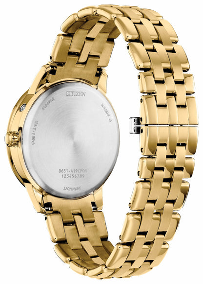 Citizen Calendrier White Dial Stainless Steel Bracelet FD0002-57D
