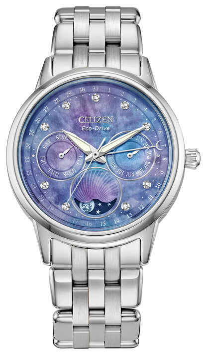 Citizen Calendrier Blue Dial Stainless Steel Bracelet FD0000-52N