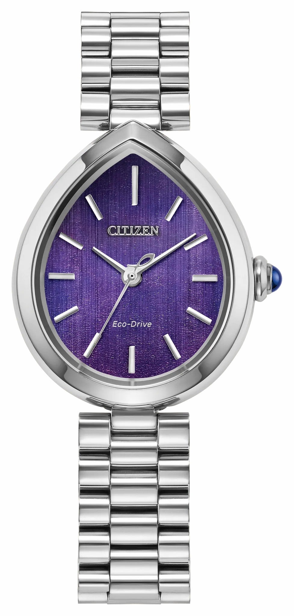 Citizen Citizen L Rainell Purple Dial Stainless Steel Bracelet EM1200-55X