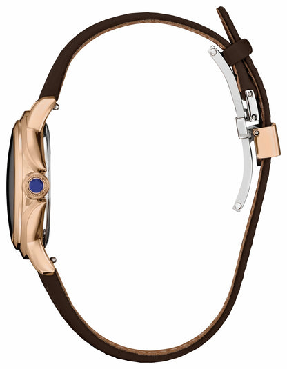 Citizen Citizen L Ceci Brown Dial Apple Leather Strap EM1163-09X
