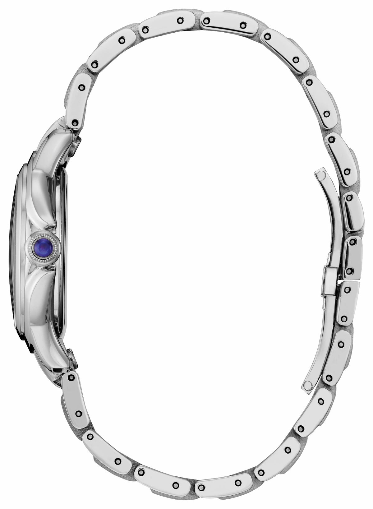 Citizen Citizen L Ceci Black Dial Stainless Steel Bracelet EM1160-58E
