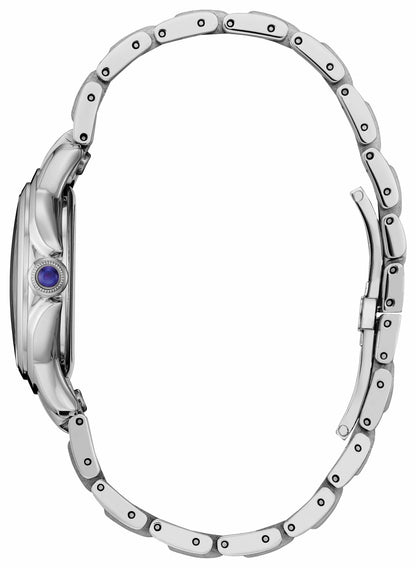 Citizen Citizen L Ceci Black Dial Stainless Steel Bracelet EM1160-58E