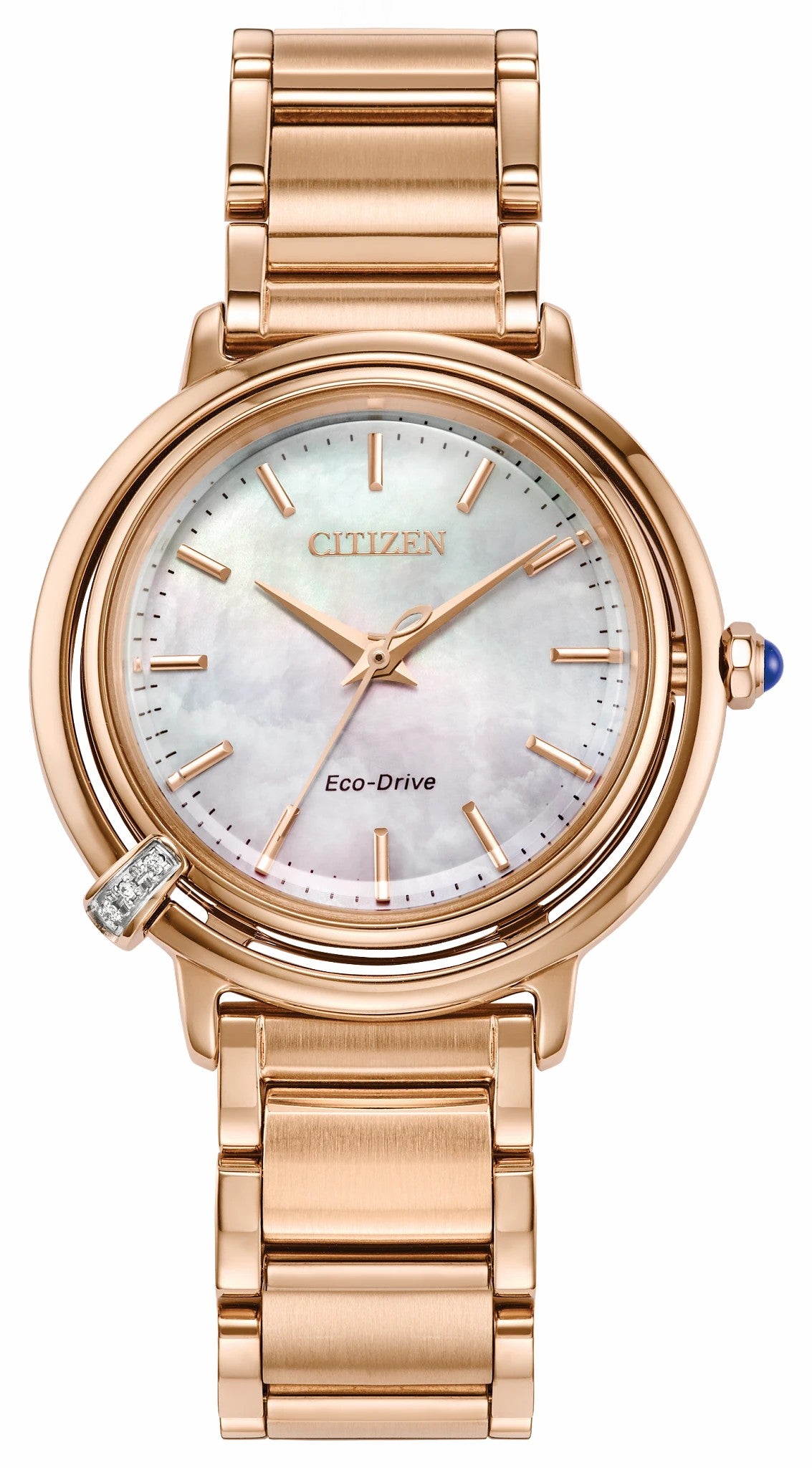 Citizen Citizen L Arcly White Dial Stainless Steel Bracelet EM1098-68D
