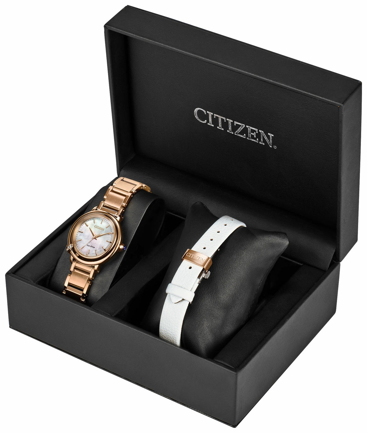 Citizen Citizen L Arcly White Dial Stainless Steel Bracelet EM1098-68D