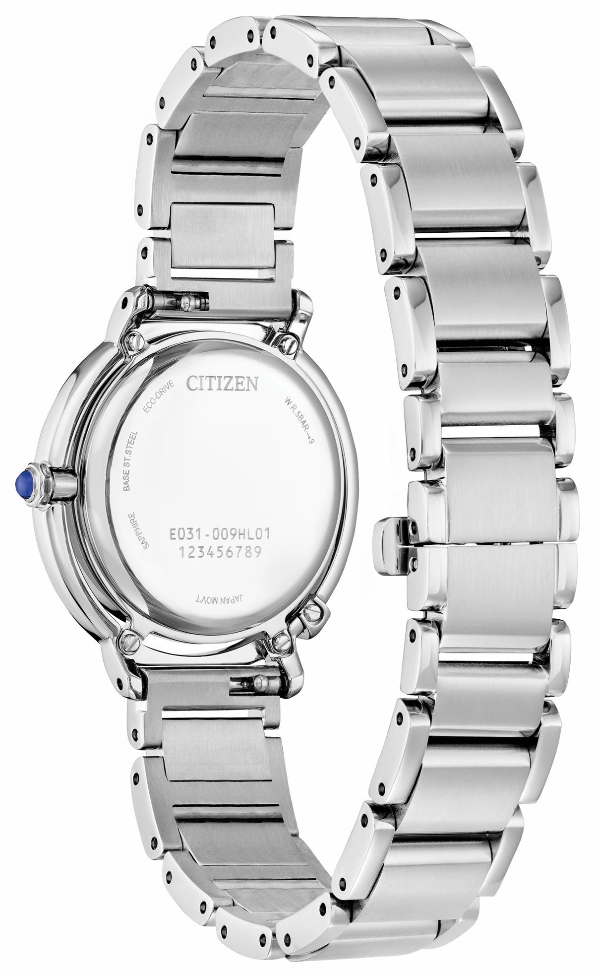 Citizen Citizen L Arcly Red Dial Stainless Steel Bracelet EM1091-67X