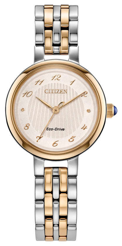Citizen Citizen L Classic White Dial Stainless Steel Bracelet EM0996-84Y
