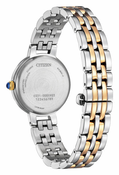 Citizen Citizen L Classic White Dial Stainless Steel Bracelet EM0996-84Y