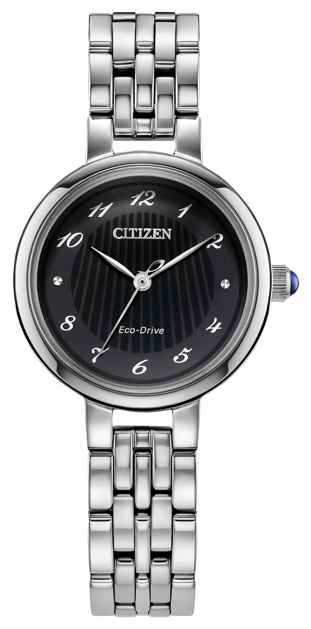 Citizen Citizen L Classic Black Dial Stainless Steel Bracelet EM0990-81E