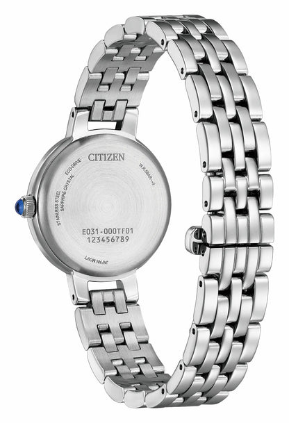 Citizen Citizen L Classic Black Dial Stainless Steel Bracelet EM0990-81E