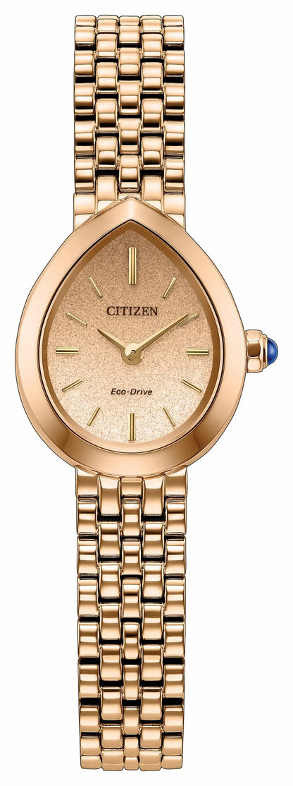 Citizen Citizen L Rainell Rose Gold-Tone Dial Stainless Steel Bracelet EX1553-56X