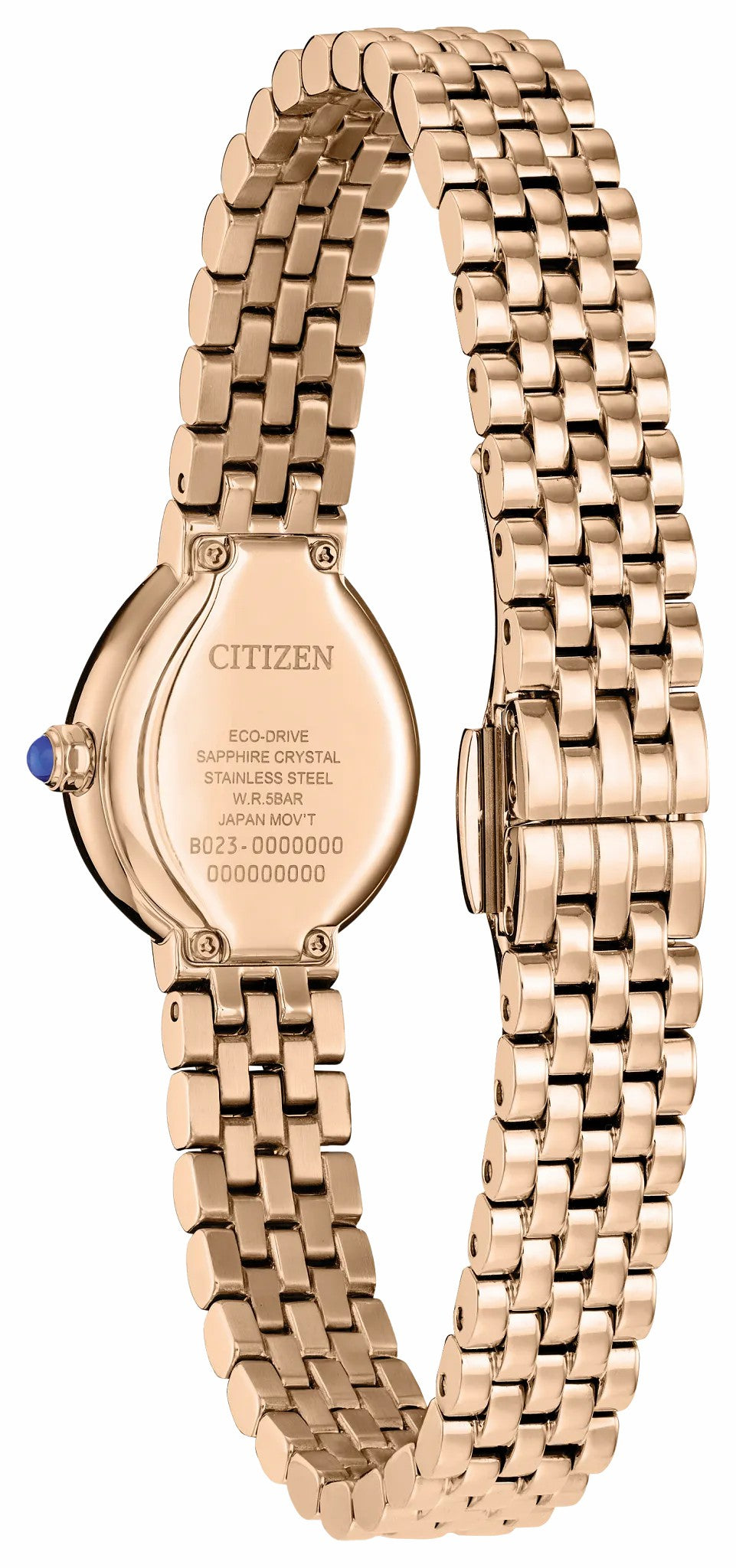 Citizen Citizen L Rainell Rose Gold-Tone Dial Stainless Steel Bracelet EX1553-56X