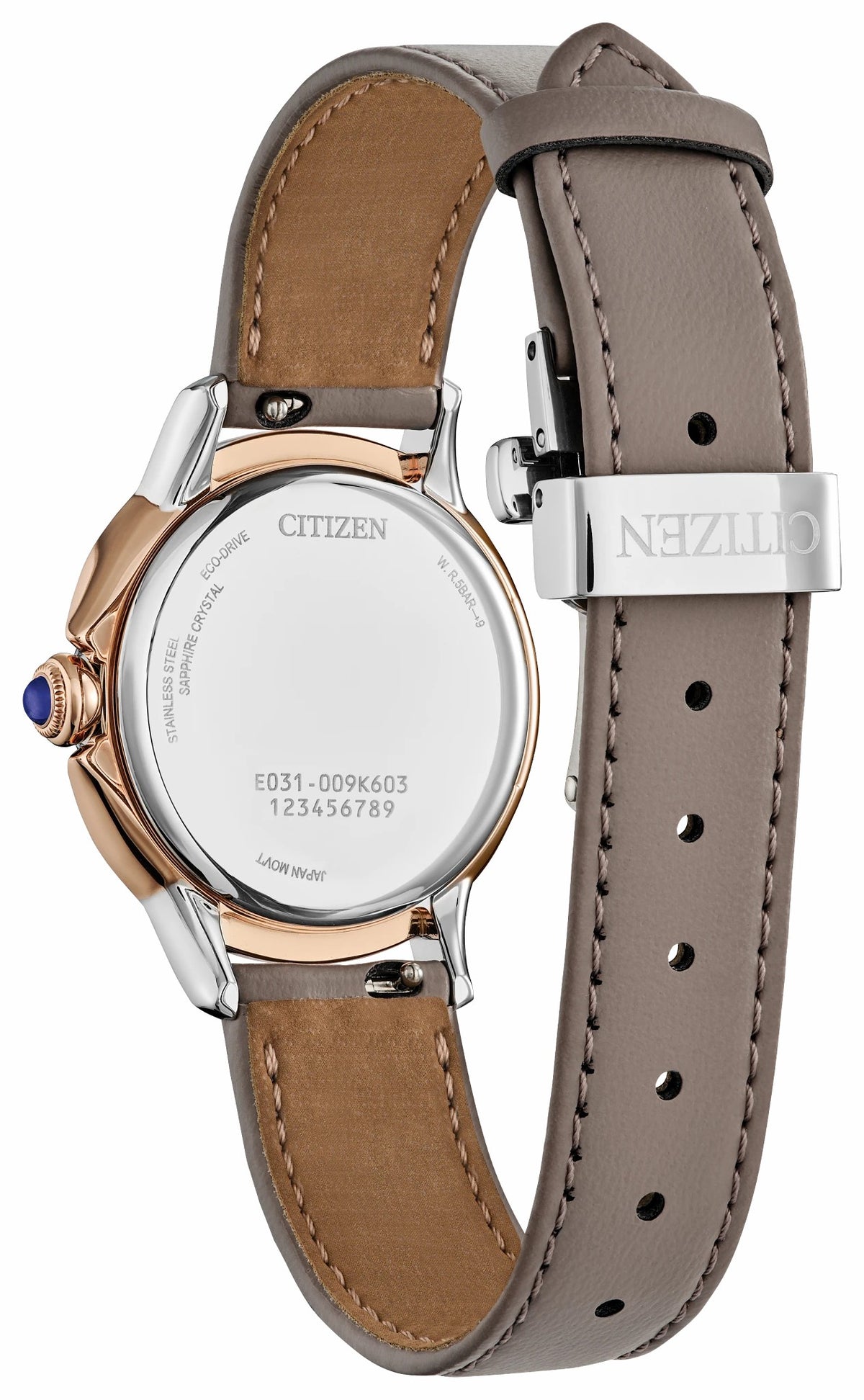 Citizen Citizen L Ceci Taupe Dial Eco-Pet Strap EM1166-01Z
