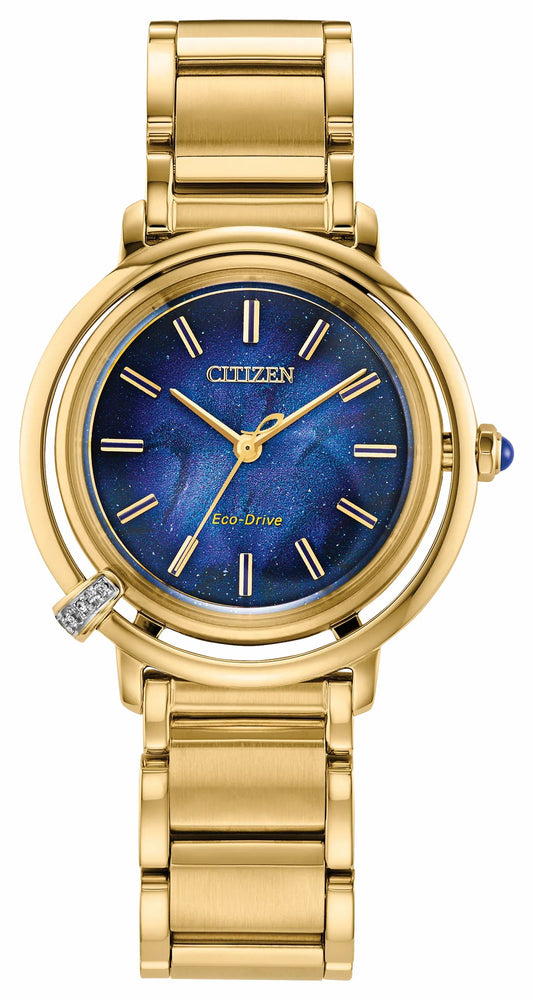 Citizen Citizen L Arcly Blue Dial Stainless Steel Bracelet EM1099-57L