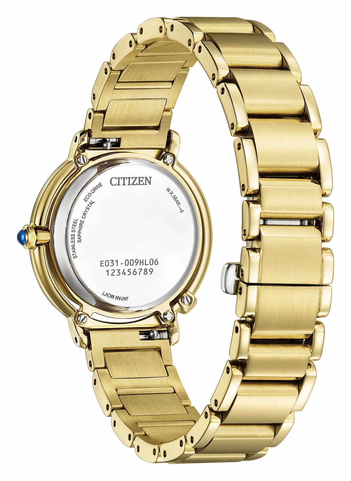 Citizen Citizen L Arcly Blue Dial Stainless Steel Bracelet EM1099-57L