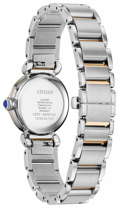 Citizen Citizen L Mae White Dial Stainless Steel Bracelet EM1136-87D
