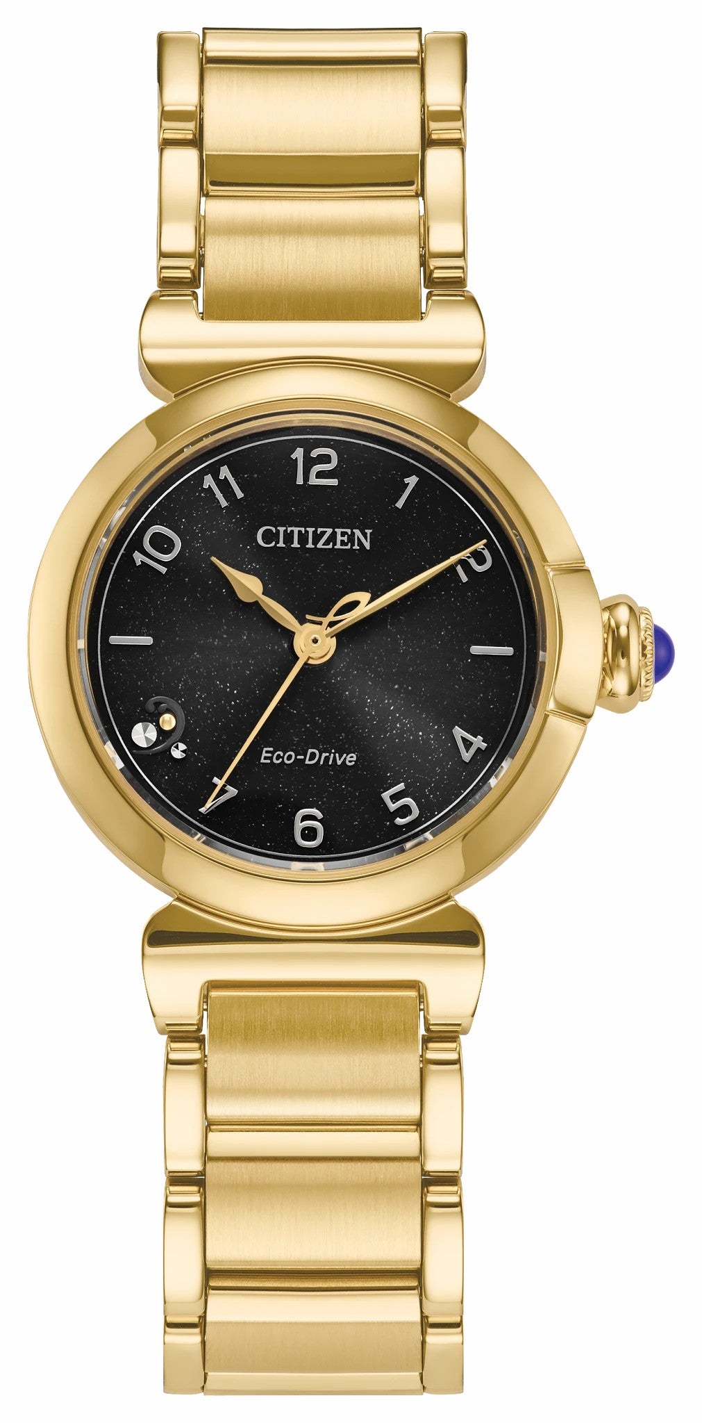 Citizen Citizen L Mae Black Dial Stainless Steel Bracelet EM1132-88H