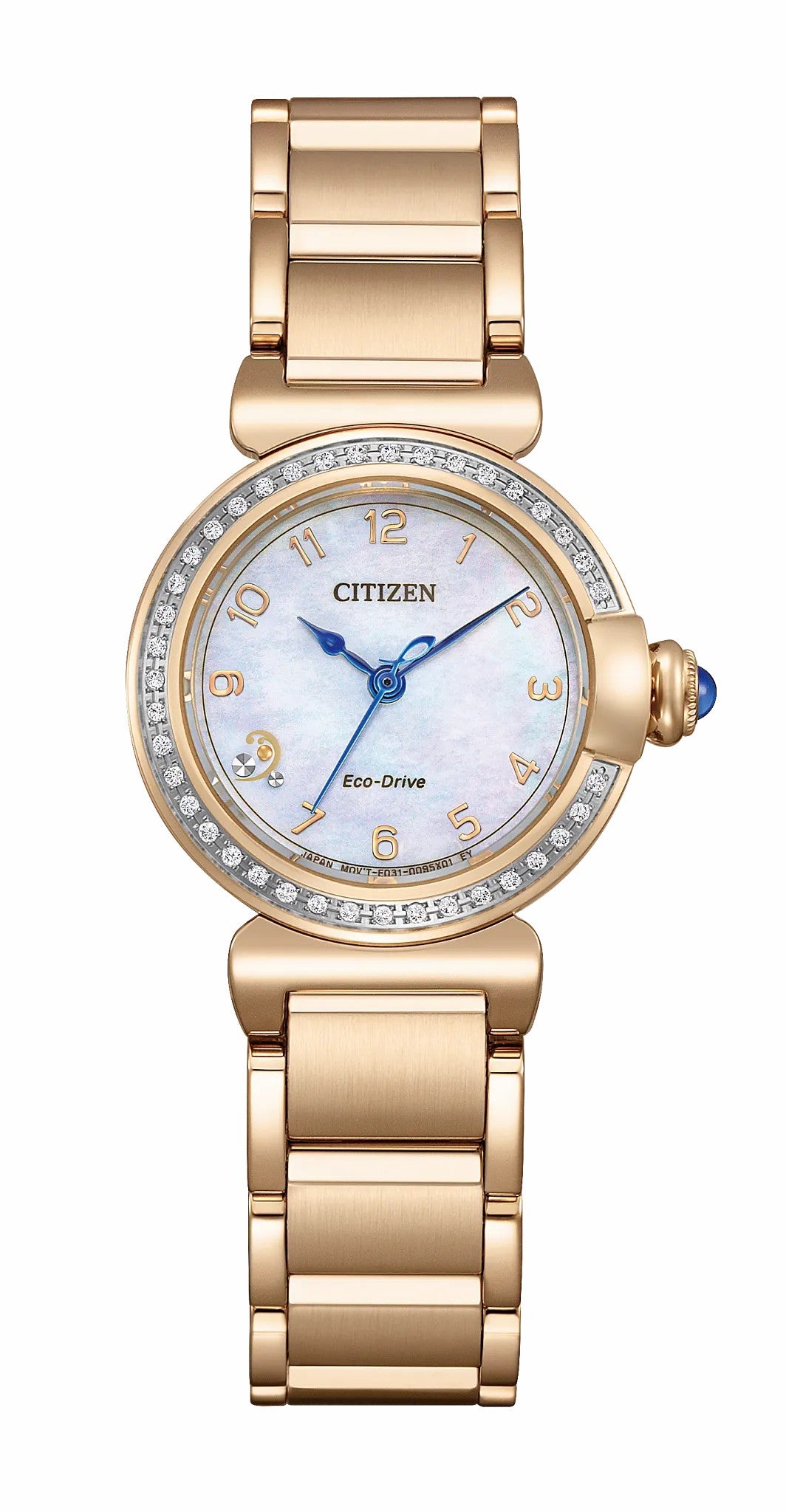 Citizen Citizen L Mae White Dial Stainless Steel Bracelet EM1123-89D
