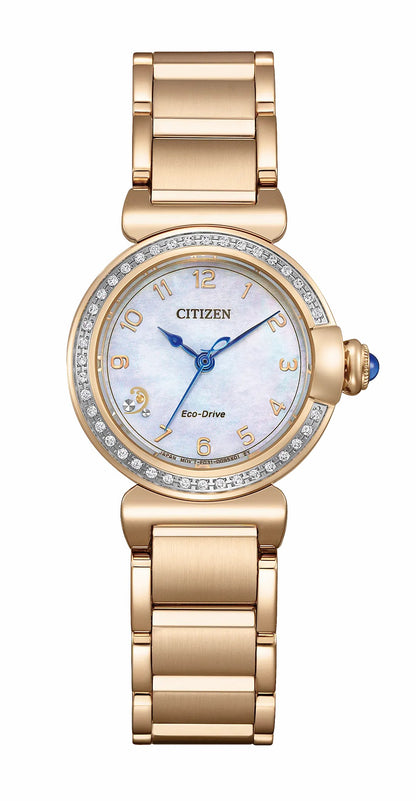 Citizen Citizen L Mae White Dial Stainless Steel Bracelet EM1123-89D