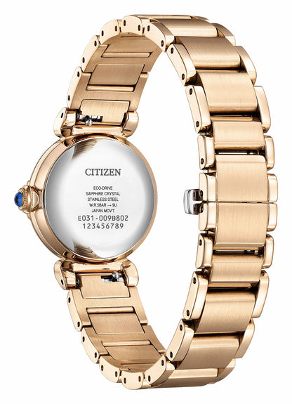 Citizen Citizen L Mae White Dial Stainless Steel Bracelet EM1123-89D