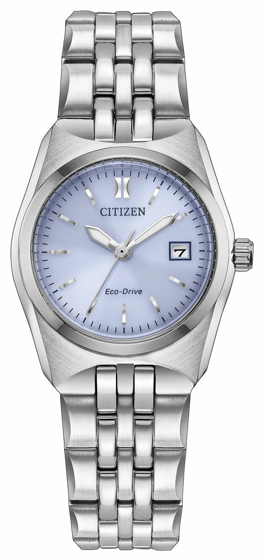 Citizen Corso Lavender Dial Stainless Steel Bracelet EW2291-51Z