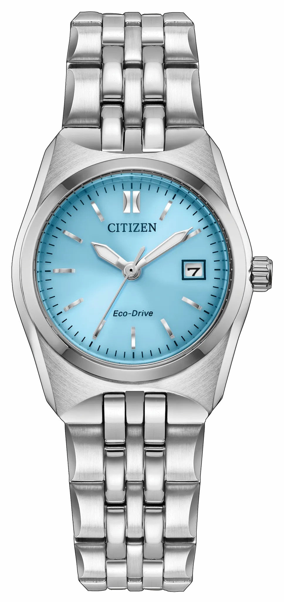Citizen Corso Light Blue Dial Stainless Steel Bracelet EW2291-51L