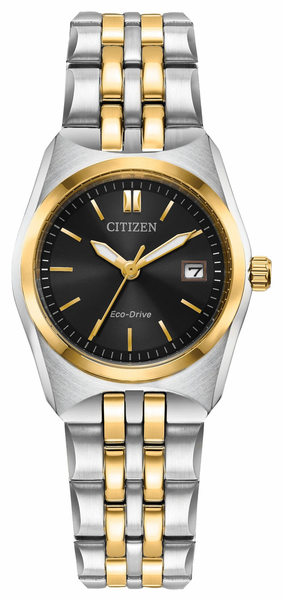 Citizen Corso Black Dial Stainless Steel Bracelet EW2299-50E