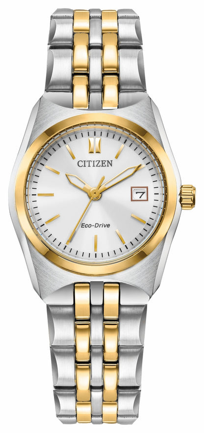 Citizen Corso White Dial Stainless Steel Bracelet EW2299-50A