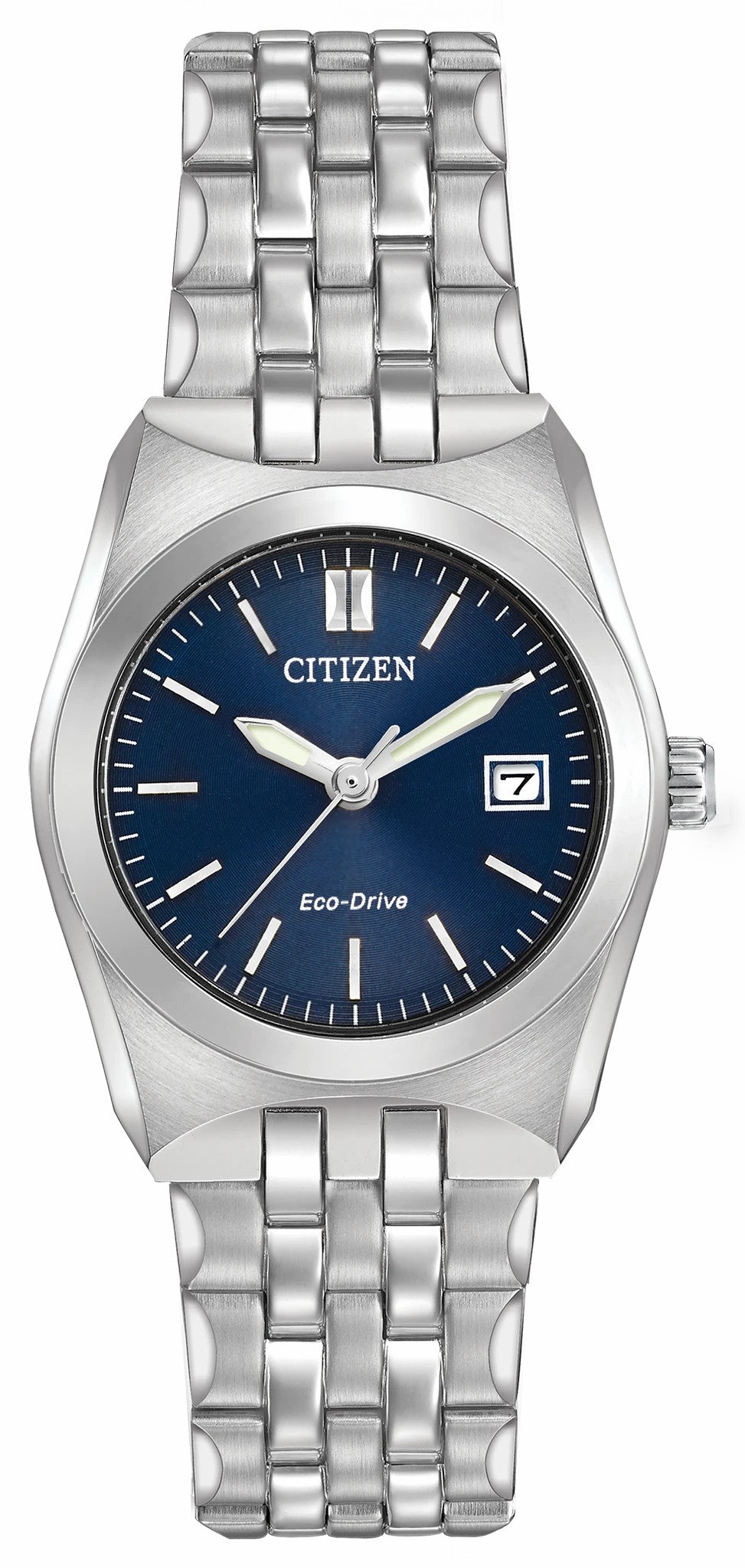 Citizen Corso - Ladies Eco-Drive 3-Hand Sporty Blue Dial Watch