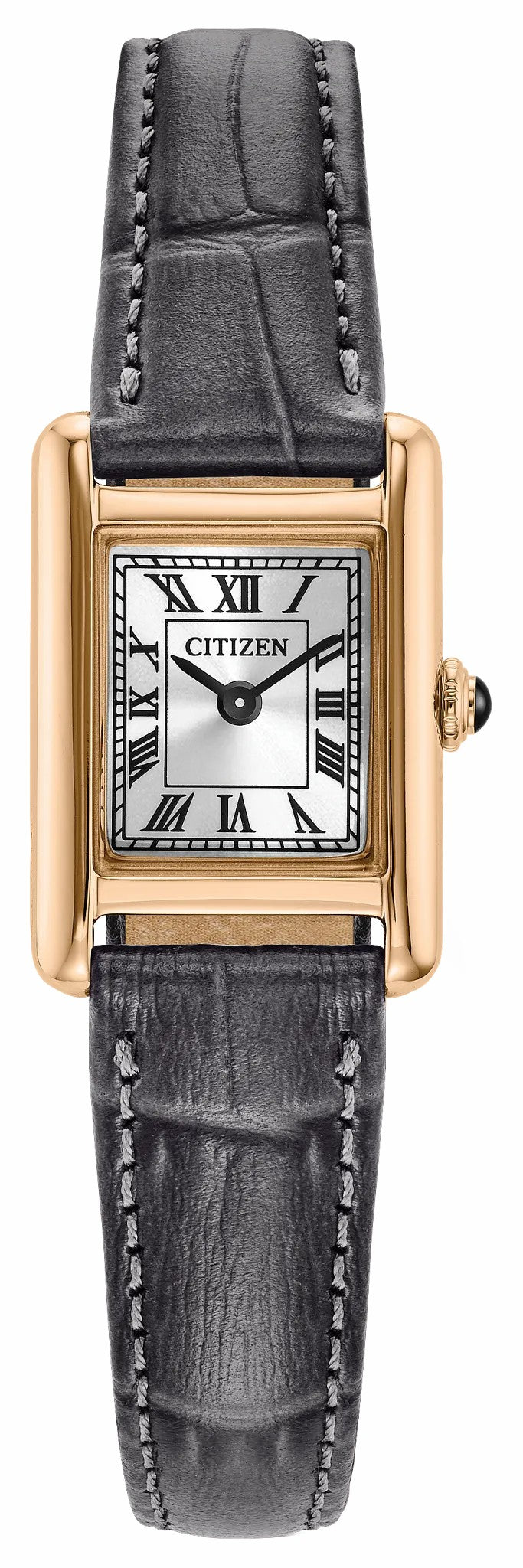 Citizen Fio Roma Beige Dial Leather Strap EG2799-18W
