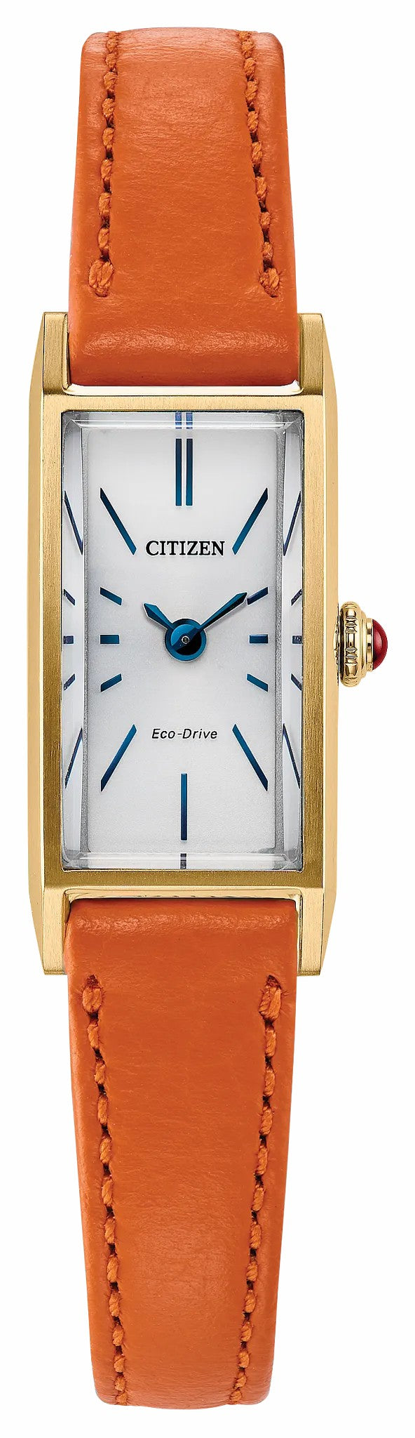 Citizen Fio White Dial Leather Strap EG7122-04A