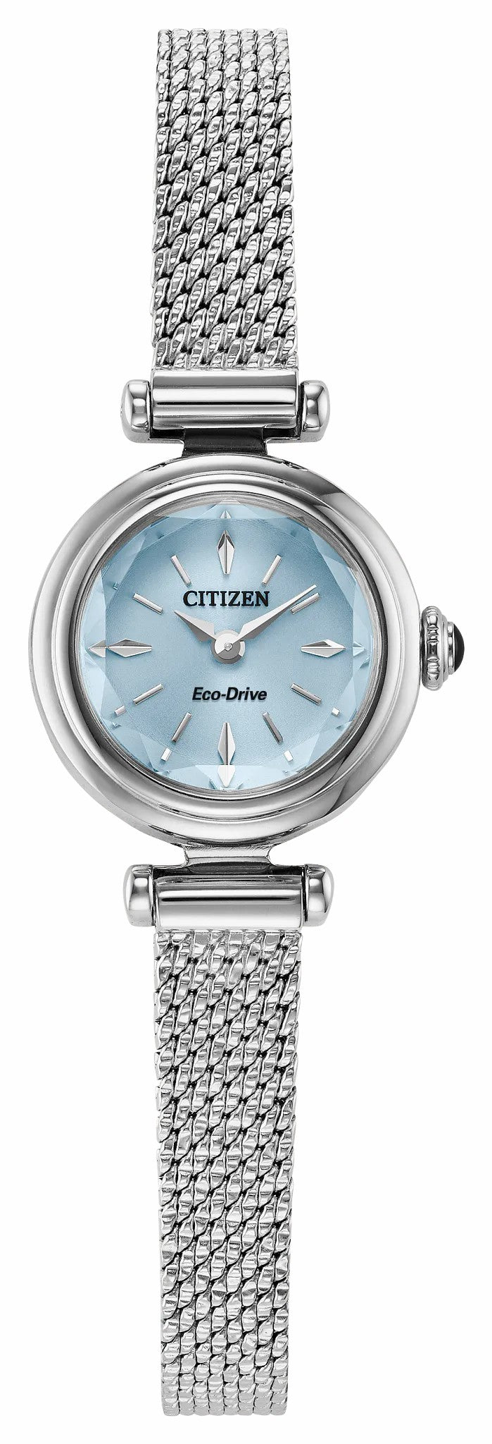 Citizen Fio Light Blue Dial Stainless Steel Bracelet EG7081-51L